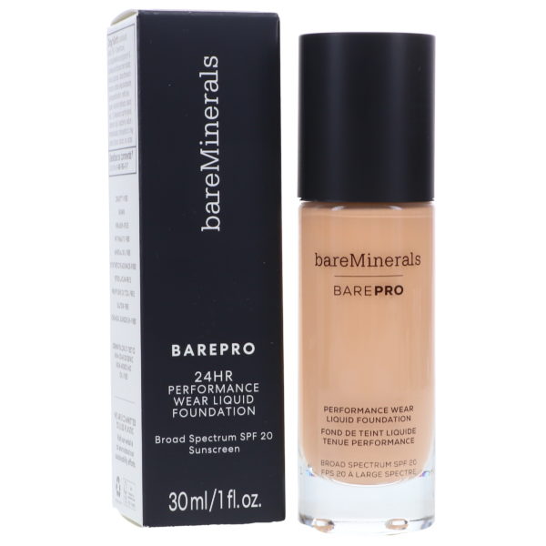 bareMinerals BAREPRO Performance Wear Liquid Foundation SPF 20 Cashmere 1 oz