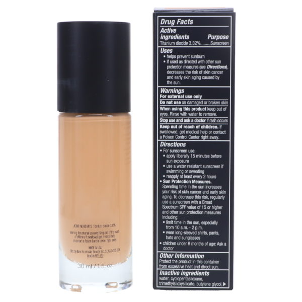 bareMinerals BAREPRO Performance Wear Liquid Foundation SPF 20 Warm Natural 1 oz