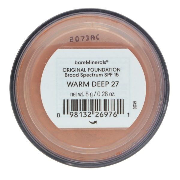 bareMinerals Original Broad Spectrum SPF 15 Foundation Warm Deep 0.28 oz