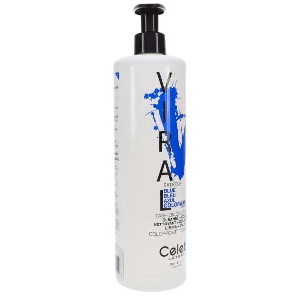 Celeb Luxury Viral Extreme Blue Color Wash Shampoo 25 oz