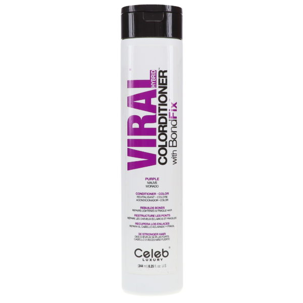 Celeb Luxury Viral Vivid Purple Hybrid Toner Conditioner 8.25 oz