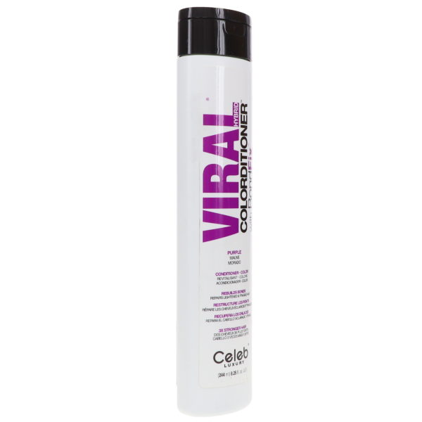 Celeb Luxury Viral Vivid Purple Hybrid Toner Conditioner 8.25 oz