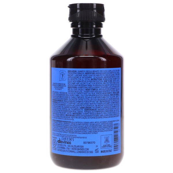 Davines NaturalTech Rebalancing Shampoo 8.45 oz