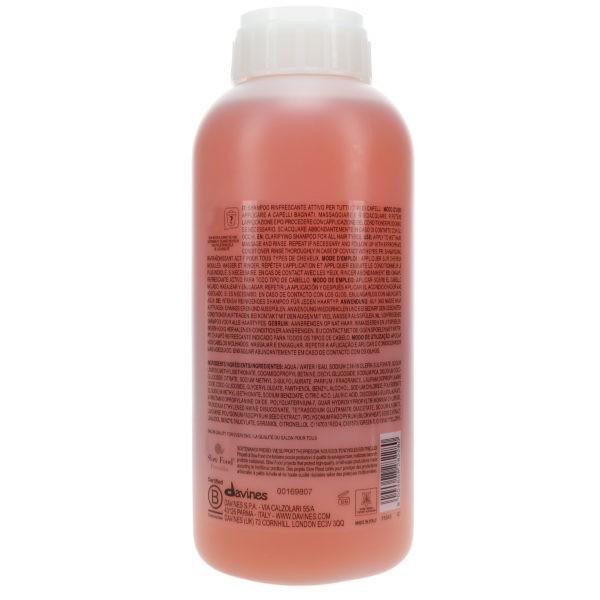 Davines SOLU Clarifying Shampoo 33.8 oz