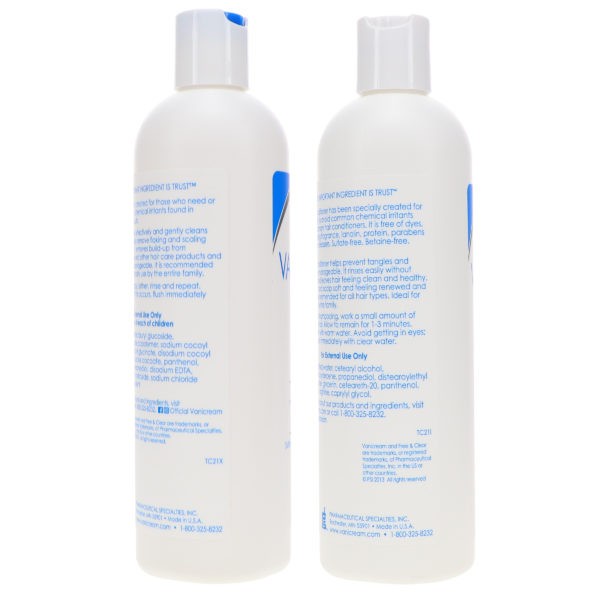 Vanicream Shampoo 12 oz & Conditioner 12 oz Combo Pack