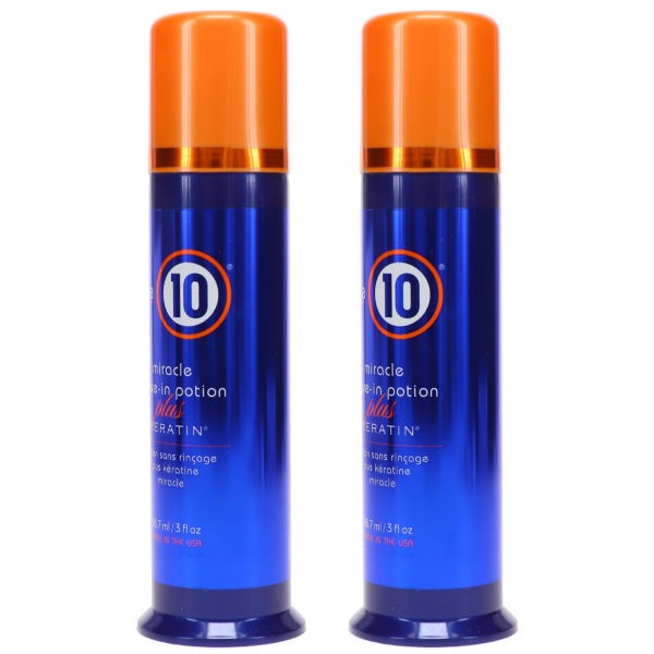 It's a 10 Miracle Leave-In Potion Plus Keratin 3 oz 2 Pack
