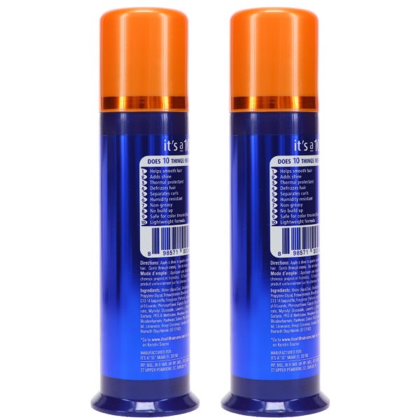 It's a 10 Miracle Leave-In Potion Plus Keratin 3 oz 2 Pack