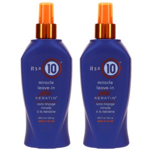 It's a 10 Miracle Leave-In Plus Keratin 10 oz 2 Pack
