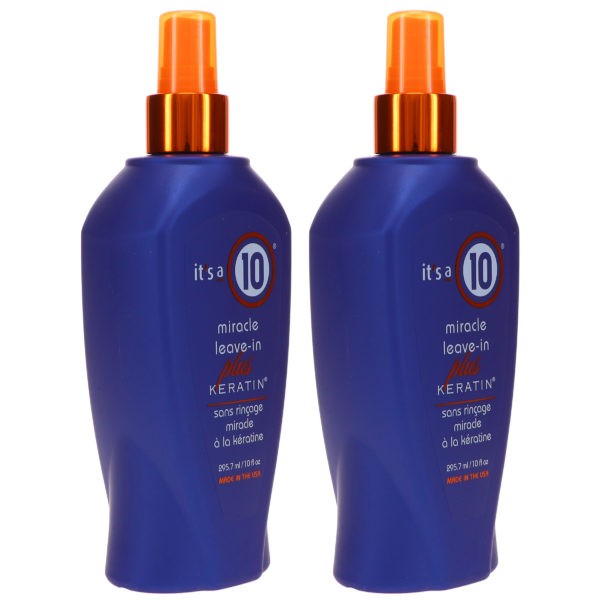 It's a 10 Miracle Leave-In Plus Keratin 10 oz 2 Pack