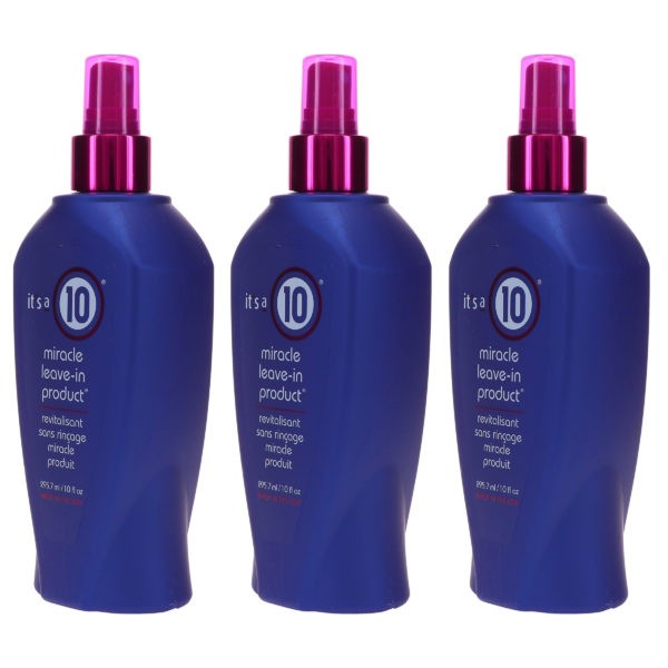 It's a 10 Miracle Leave-in Product 10 oz 3 Pack