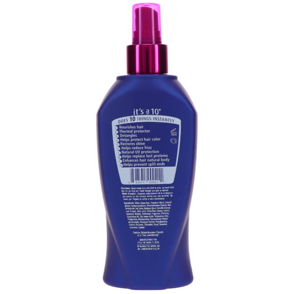 It's a 10 Miracle Leave-in Product 10 oz