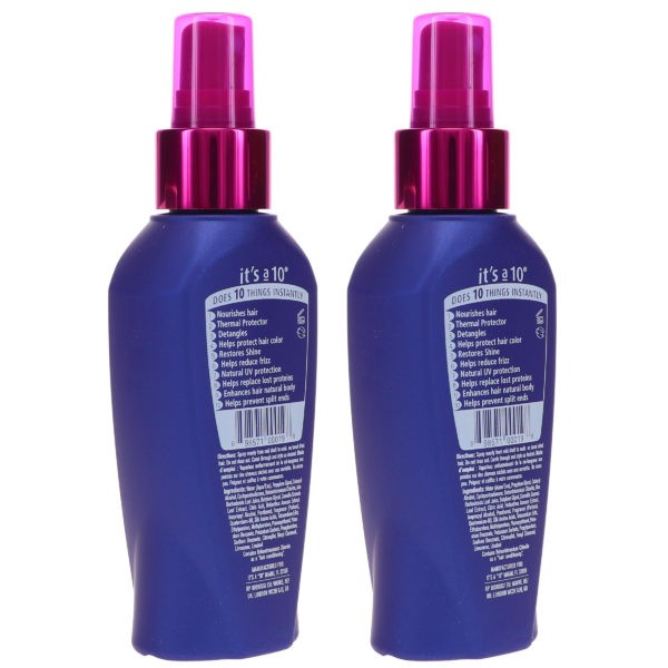 It's a 10 Miracle Leave-in Product 4 oz 2 Pack
