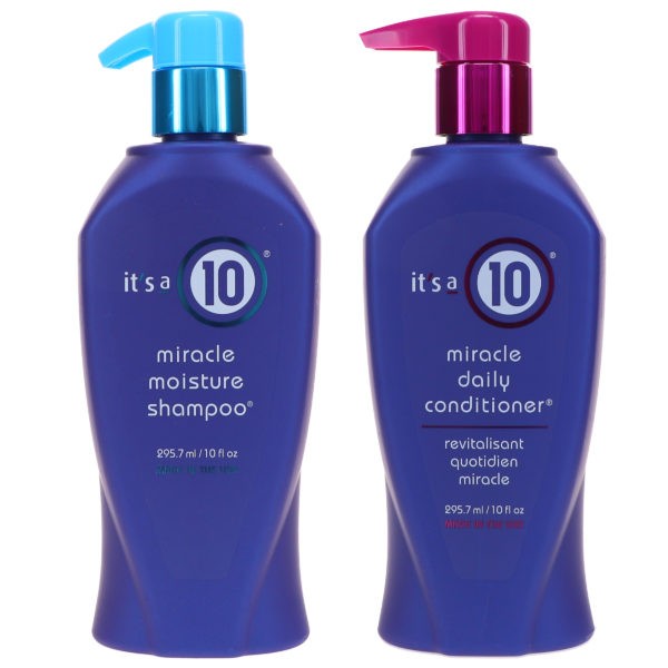 It's a 10 Miracle Moisture Sulfate-Free Shampoo 10 oz & Miracle Daily Conditioner 10 oz Combo Pack