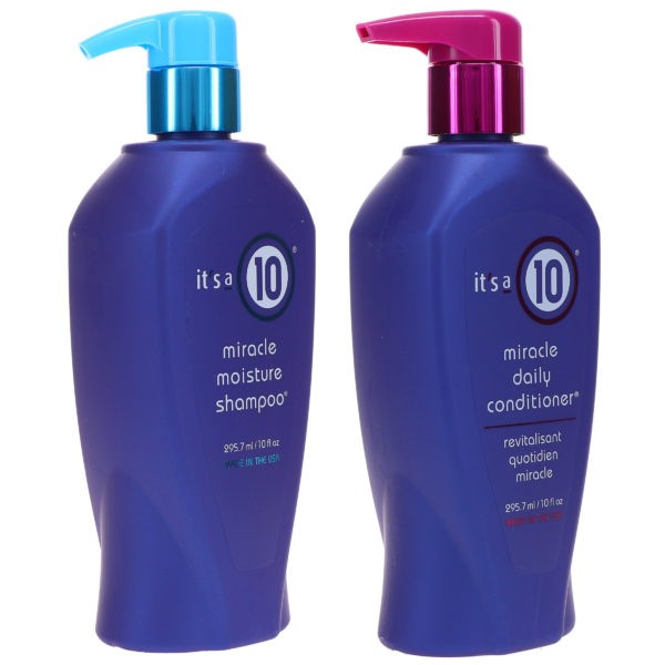 It's a 10 Miracle Moisture Sulfate-Free Shampoo 10 oz & Miracle Daily Conditioner 10 oz Combo Pack