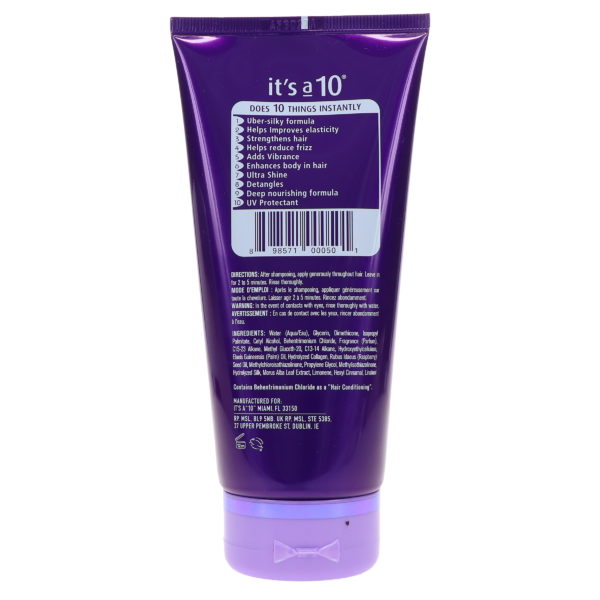 It's a 10 Silk Express Silk Conditioner 5 oz