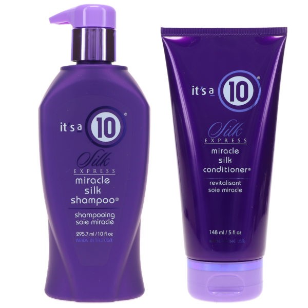 It's a 10 Silk Express Silk Shampoo 10 oz & Silk Express Silk Conditioner 5 oz Combo Pack