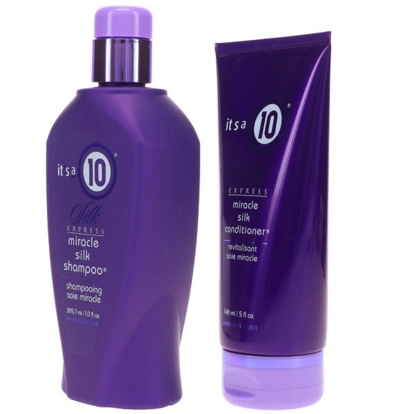 It's a 10 Silk Express Silk Shampoo 10 oz & Silk Express Silk Conditioner 5 oz Combo Pack