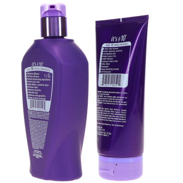 It's a 10 Silk Express Silk Shampoo 10 oz & Silk Express Silk Conditioner 5 oz Combo Pack