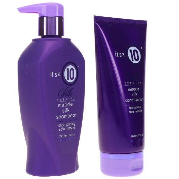 It's a 10 Silk Express Silk Shampoo 10 oz & Silk Express Silk Conditioner 5 oz Combo Pack