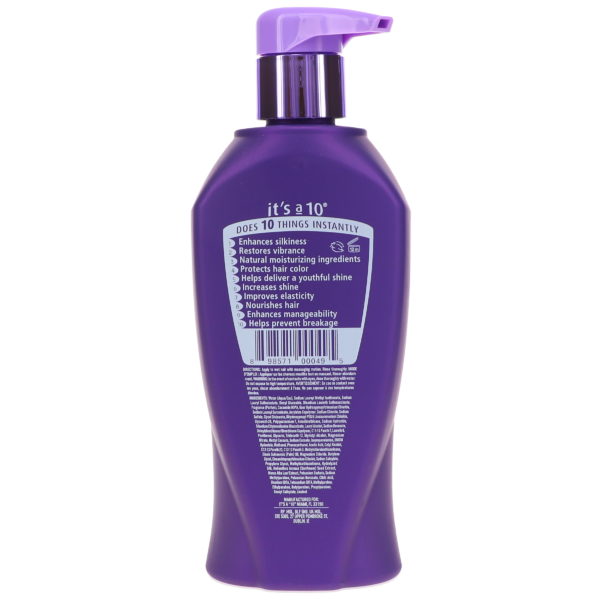 It's a 10 Silk Express Silk Shampoo 10 oz