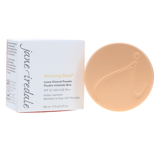 jane iredale Amazing Base SPF 20 Loose Mineral Foundation Golden Glow  0.37 oz