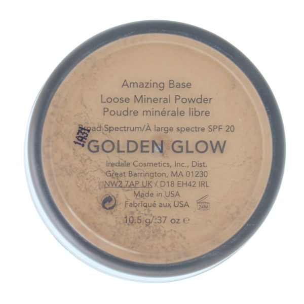 jane iredale Amazing Base SPF 20 Loose Mineral Foundation Golden Glow  0.37 oz