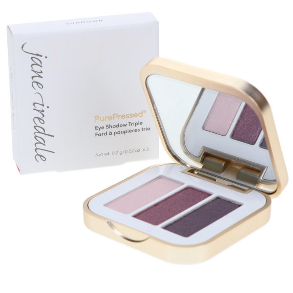 jane iredale PurePressed Eye Shadow Triple Sundown 0.1 oz