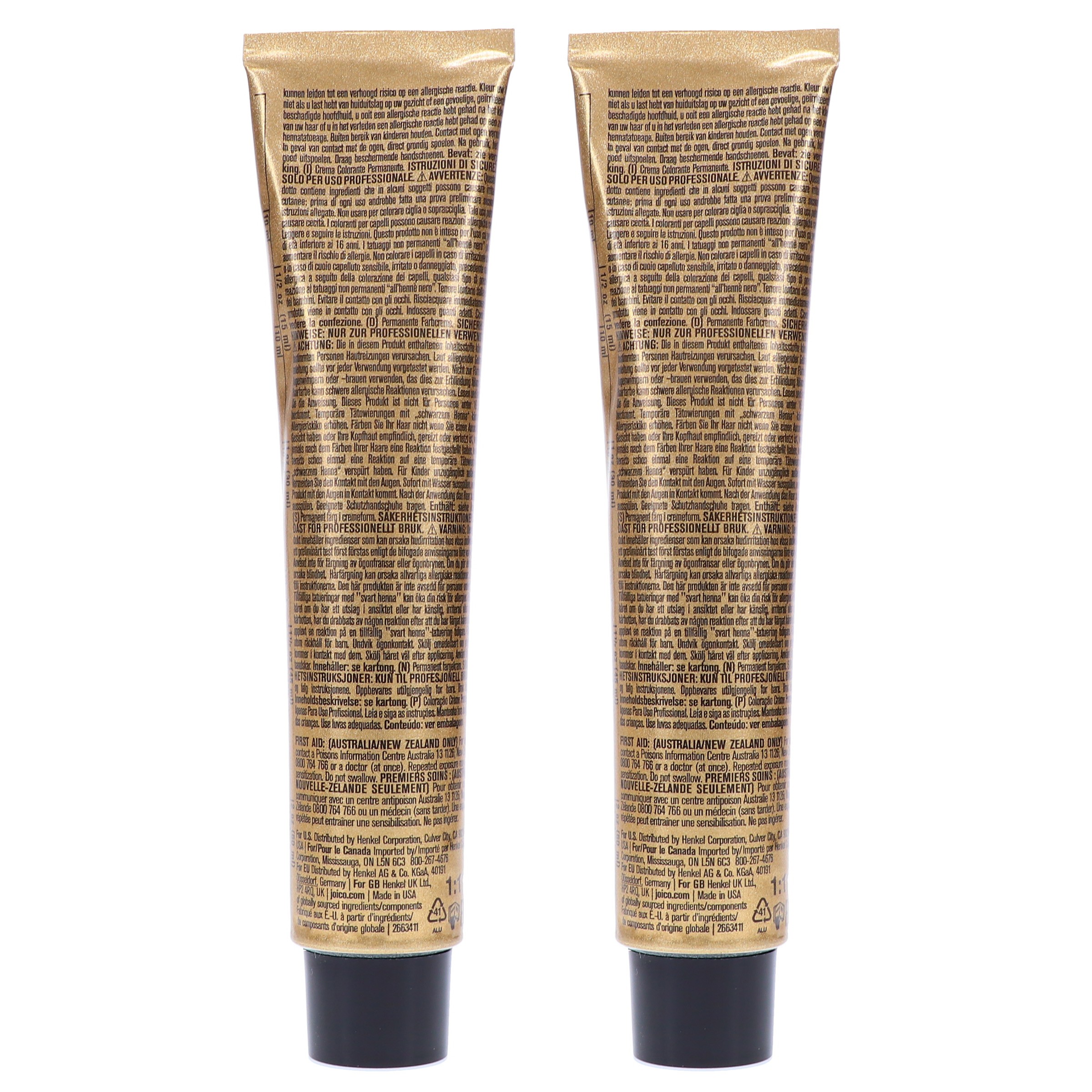 Joico Vero K-Pak 6G Light Golden Brown 2.5 oz 2 Pack