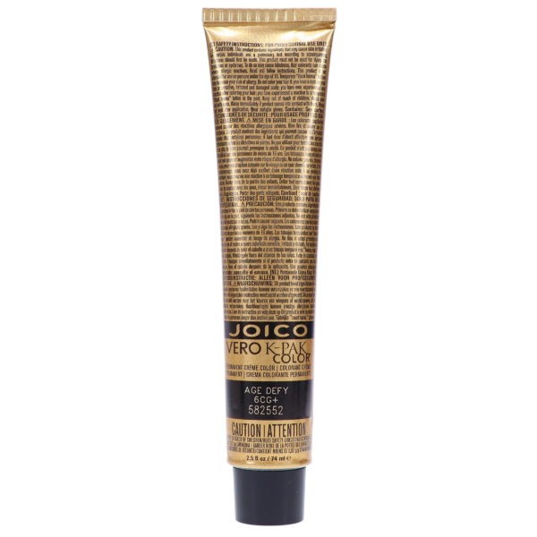 Joico Vero K-Pak Color Age Defy 6CG+ Light Copper Golden Brown 2.5 oz