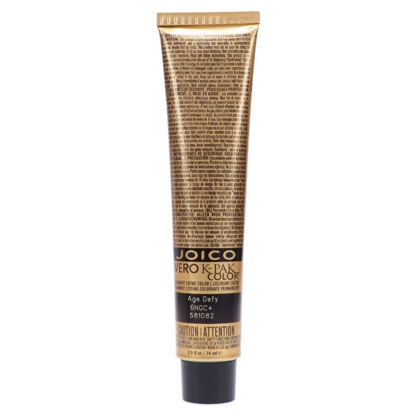 Joico Vero K-Pak Color Age Defy 6NGC+ Light Natural Golden Copper Brown 2.5 oz