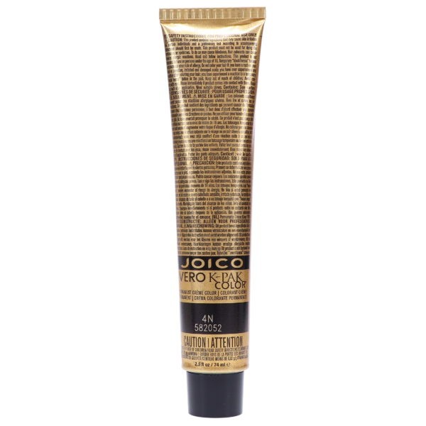 Joico Vero K-Pak Hair Color 4N Dark Brown 2.5 oz