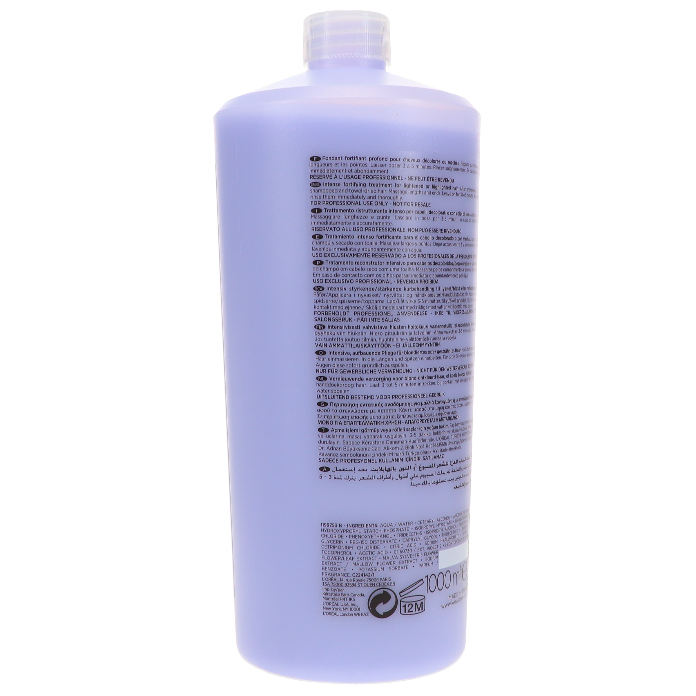 Kerastase Blond Absolu Cicaflash Conditioner Fortifying Treatment 34 oz