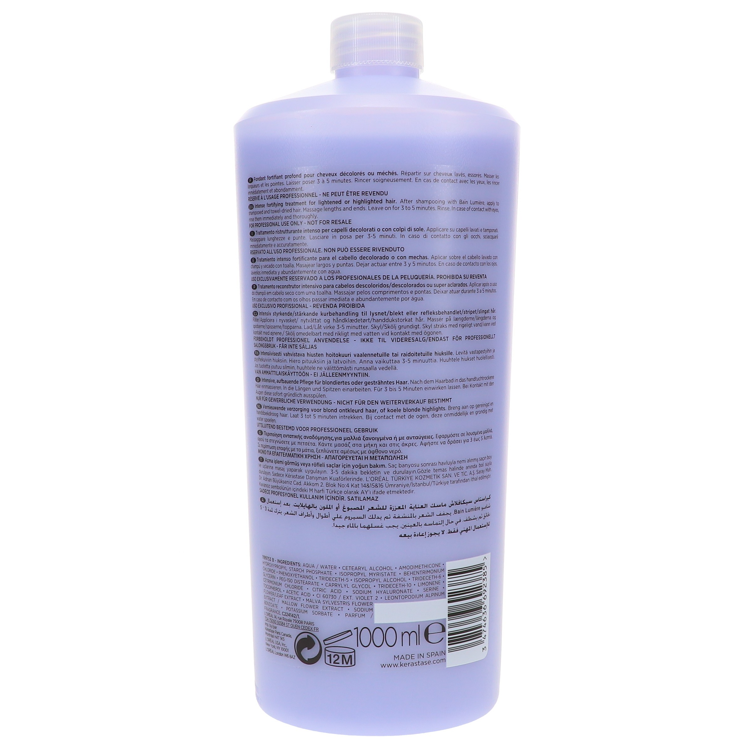 Kerastase Blond Absolu Cicaflash Conditioner Fortifying Treatment 34 oz