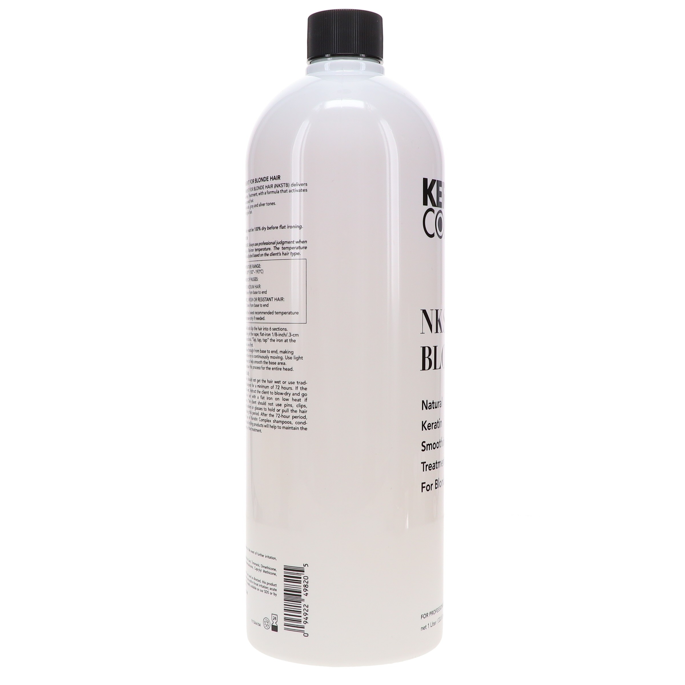 Keratin Complex Natural Keratin Smoothing Treatment for Blonde Hair 33.8 oz & Comb