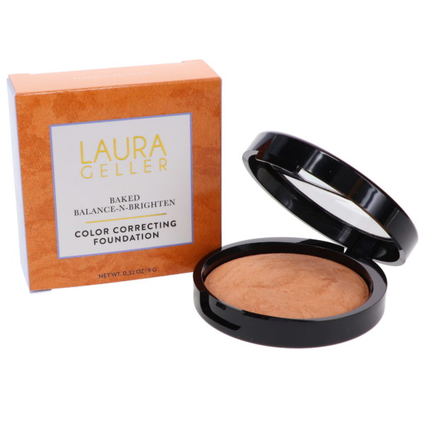 Laura Geller Baked Balance-N-Brighten Color Correcting Foundation Golden Medium 0.32 oz