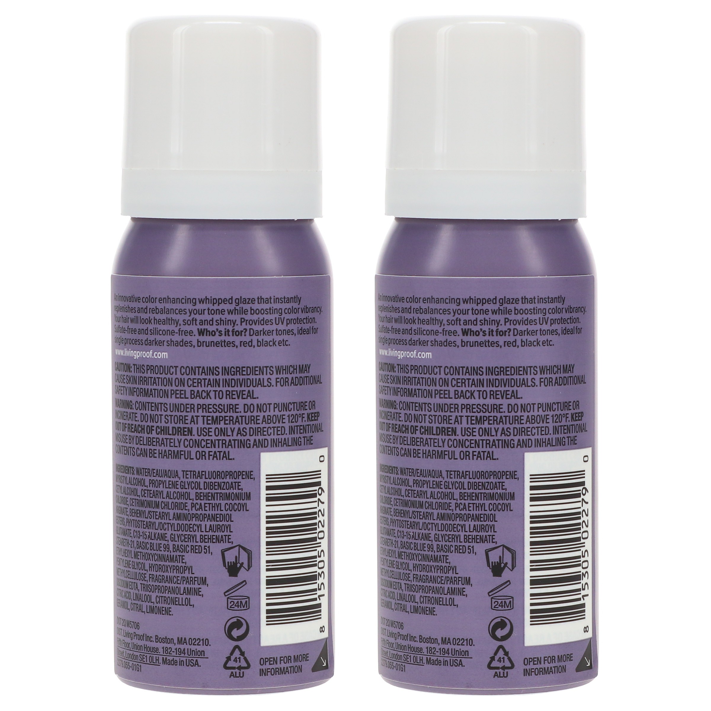 Living Proof Color Care Whipped Glaze Dark 1.7 oz 2 Pack