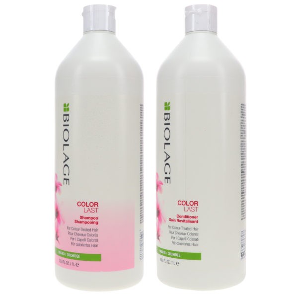 Matrix Biolage Colorlast Shampoo 33.8 oz & Biolage Colorlast Conditioner 33.8 oz Combo Pack