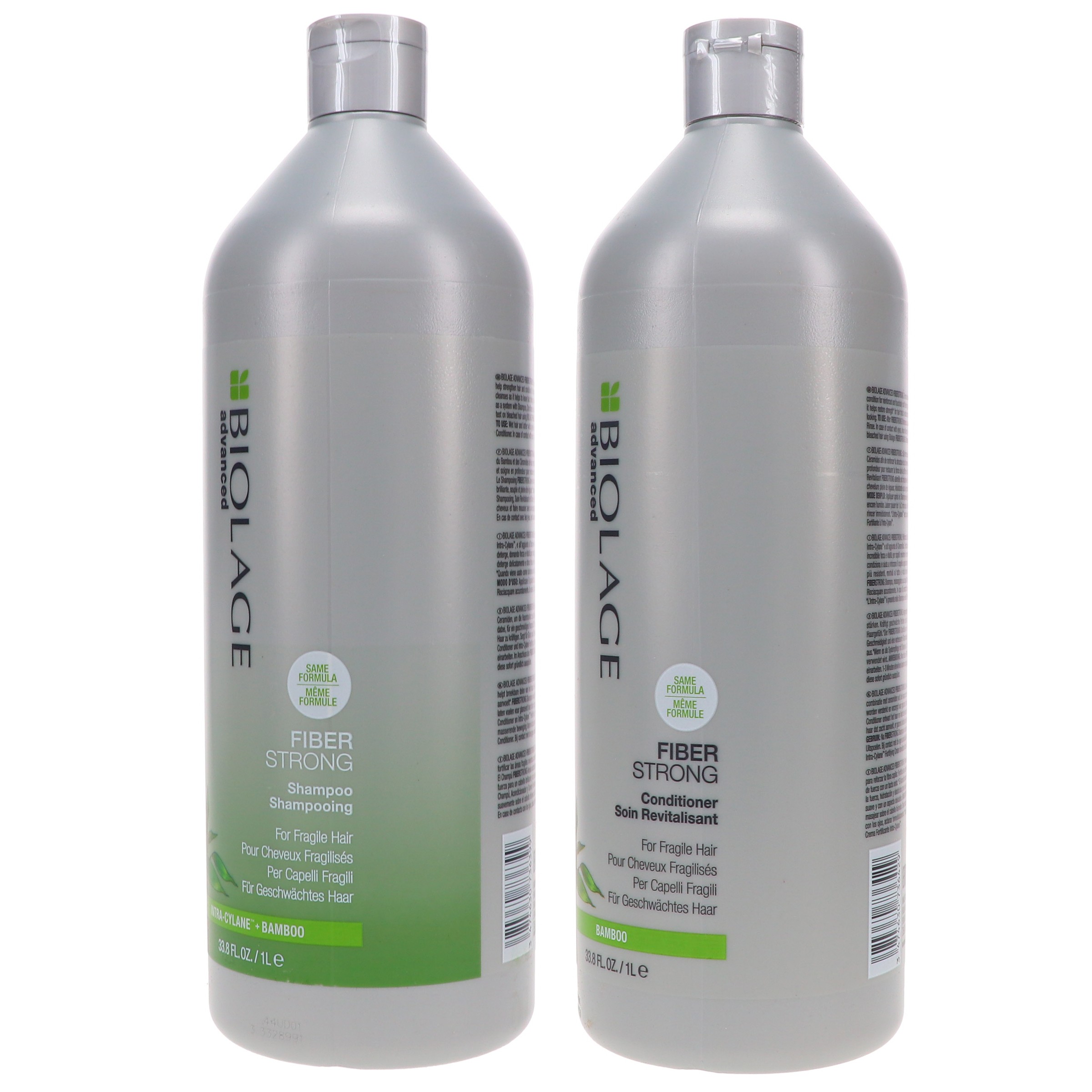Matrix Biolage Fiberstrong Shampoo 33.8 oz & Biolage Fiberstrong Conditioner 33.8 oz Combo Pack