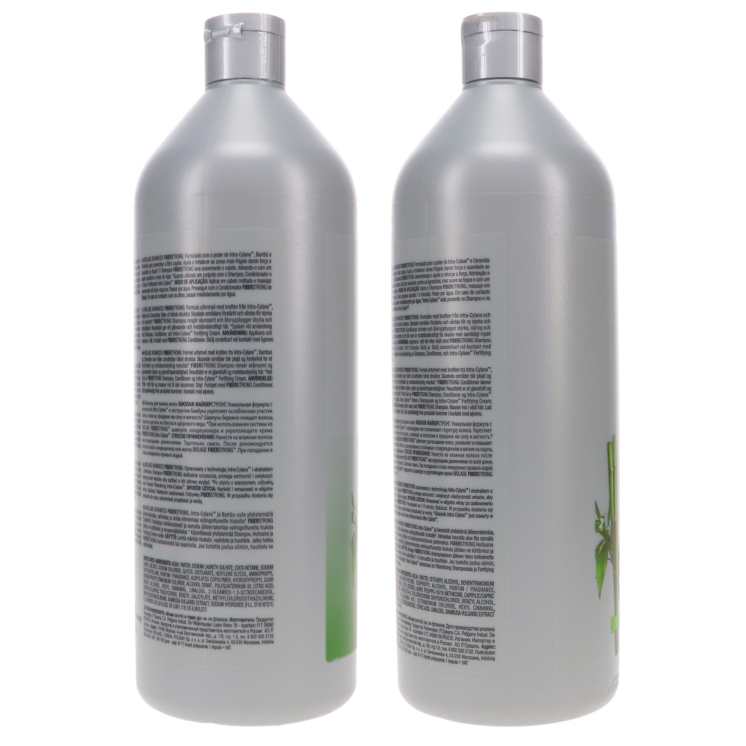 Matrix Biolage Fiberstrong Shampoo 33.8 oz & Biolage Fiberstrong Conditioner 33.8 oz Combo Pack