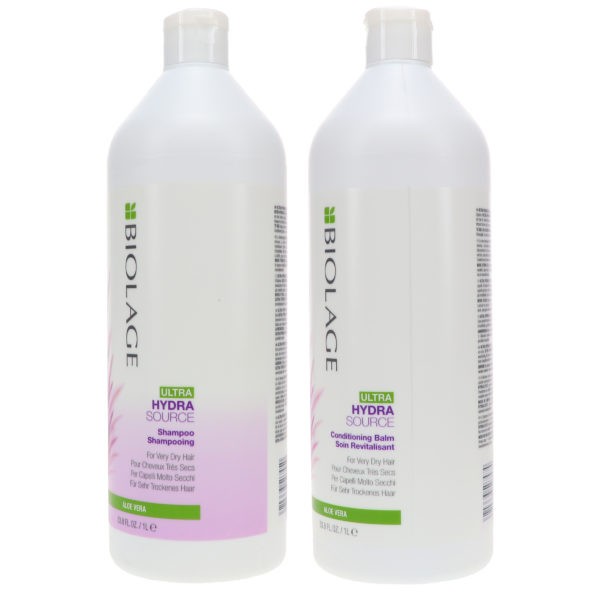 Matrix Biolage Ultra Hydrasource Shampoo 33.8 oz & Biolage Ultra Hydrasource Conditioner 33.8 oz Combo Pack