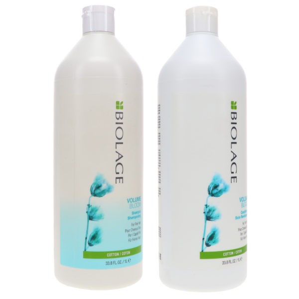 Matrix Biolage Volumebloom Shampoo 33.8 oz & Biolage Volumebloom Conditioner 33.8 oz Combo Pack