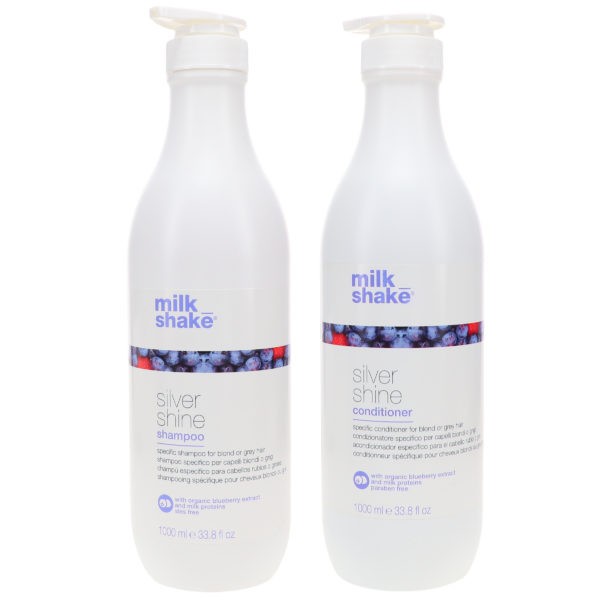 milk_shake Silver Shine Shampoo 33.8 oz & Silver Shine Conditioner 33.8 oz Combo Pack