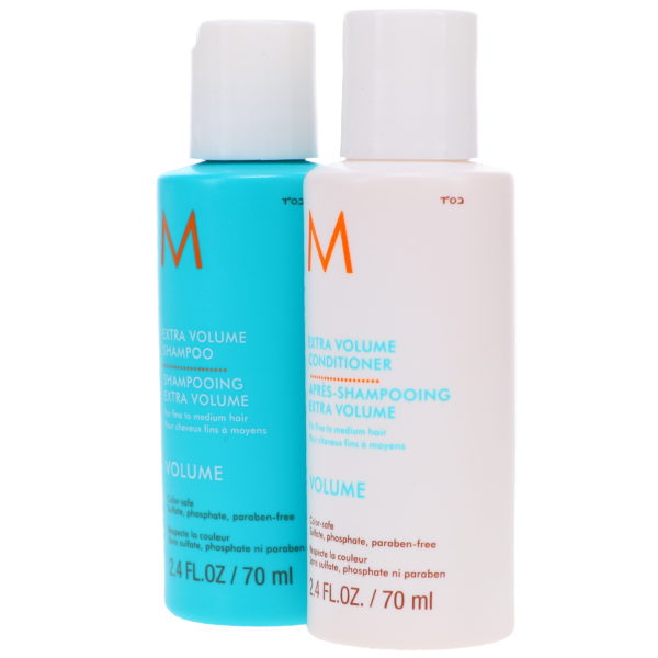Moroccanoil Extra Volume Shampoo 2.4 oz & Extra Volume Conditioner 2.4 oz Combo Pack