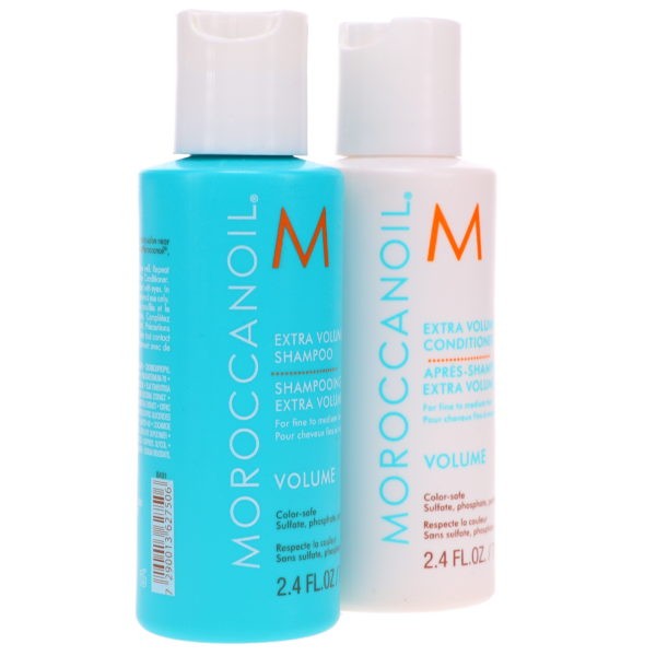Moroccanoil Extra Volume Shampoo 2.4 oz & Extra Volume Conditioner 2.4 oz Combo Pack