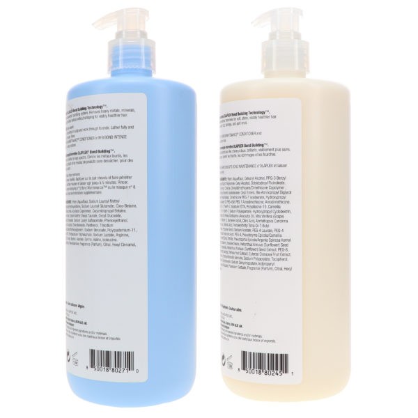 Olaplex No.4C Bond Maintenance Clarifying Shampoo & No. 5 Conditioner 33.8 oz Combo