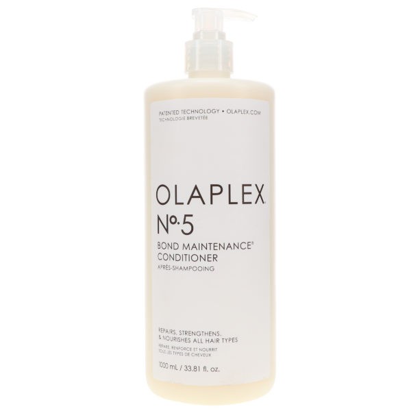 Olaplex No.4C Bond Maintenance Clarifying Shampoo & No. 5 Conditioner 33.8 oz Combo