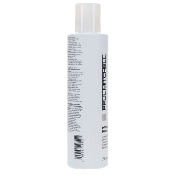 Paul Mitchell Invisiblewear Memory Shaper 8.5 oz