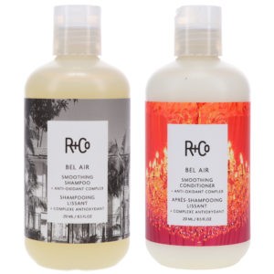 R+CO Bel Air Smoothing Shampoo 8.5 oz & Bel Air Smoothing Conditioner 8.5 oz Combo Pack