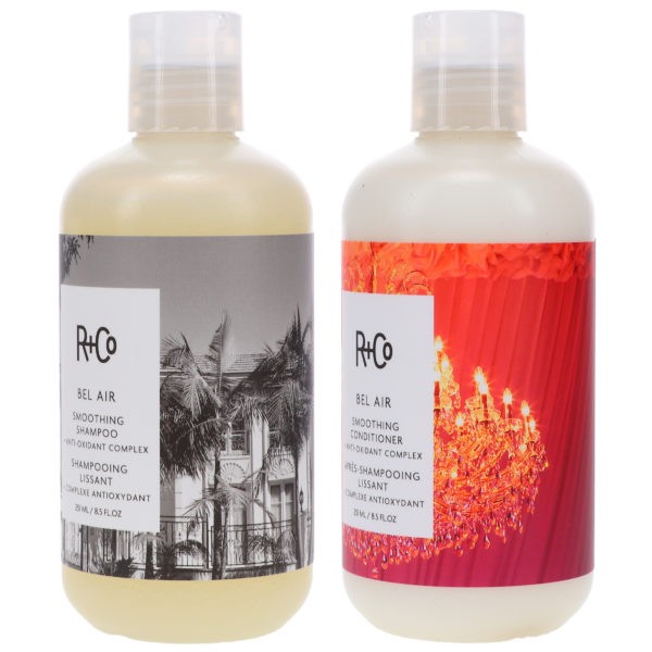 R+CO Bel Air Smoothing Shampoo 8.5 oz & Bel Air Smoothing Conditioner 8.5 oz Combo Pack