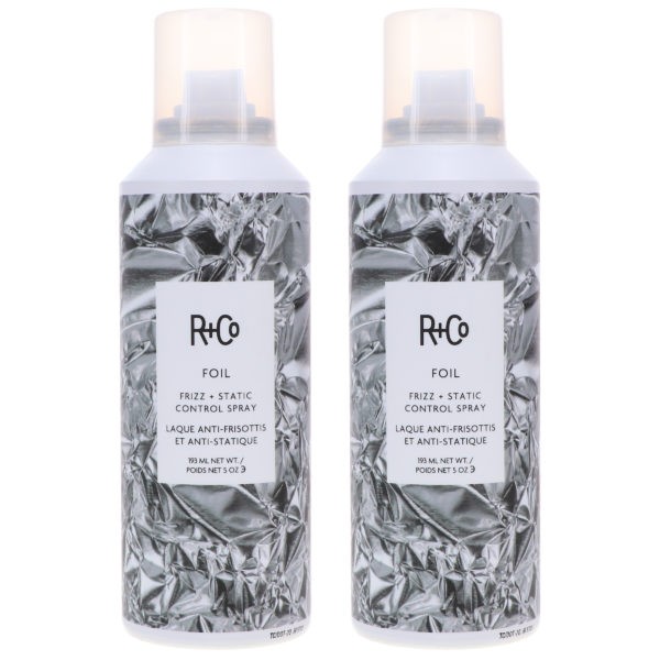 R+CO Foil Frizz And Static Control Spray 5 oz 2 Pack